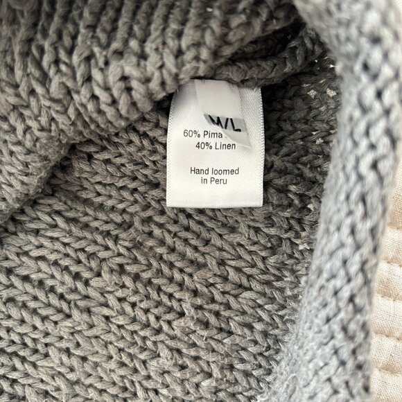 Wolhide Gray Sweater Vest (M/L) - Picture 4 of 4